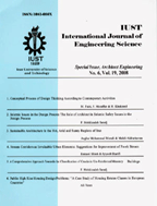 International Journal of Architectural Engineering & Urban Planning - Vol. 21, No. 1, June 2011