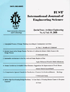 International Journal of Architectural Engineering & Urban Planning