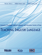 Teaching English Language - Spring & Summer 2014،Volume 8 - Number1