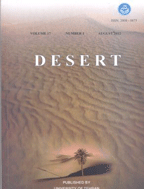 DESERT - Summer & Autumn 2022, Volume 27 - Number 2