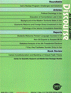 Discourse - Volume 8, no.3, Spring 2009