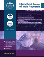 international journal of web research - Spring & Summer 2022, Volume 5 - Number 1