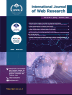 international journal of web research - Winter & Spring 2023, Volume 6 - Number 1