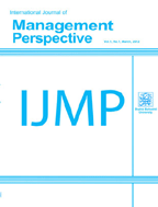International Journal of Management Perspective - Winter 2012, volome 1- number 1
