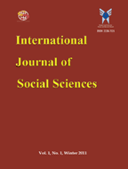 International Journal of Social Sciences - spring 2011, Volume 1 - Number 2