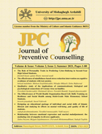 Preventive Counselling - Spring  2021  - Number 4