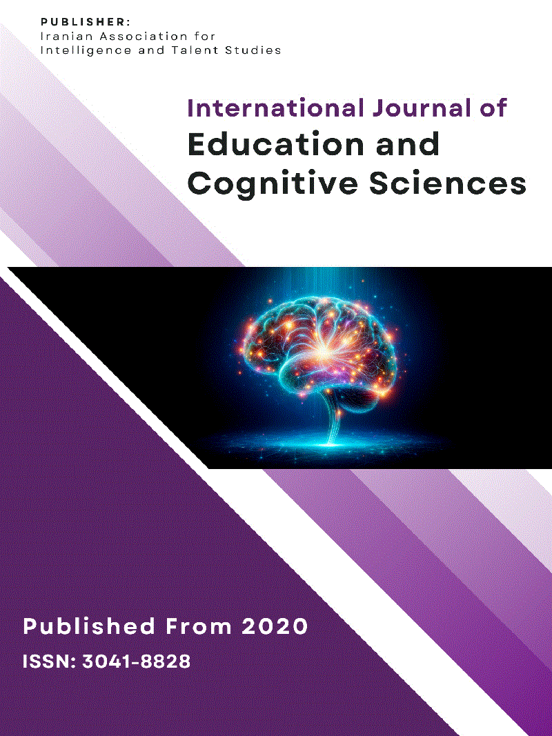 International Journal of Education and Cognitive Sciences - October 2023, Volume 4 - Number 3