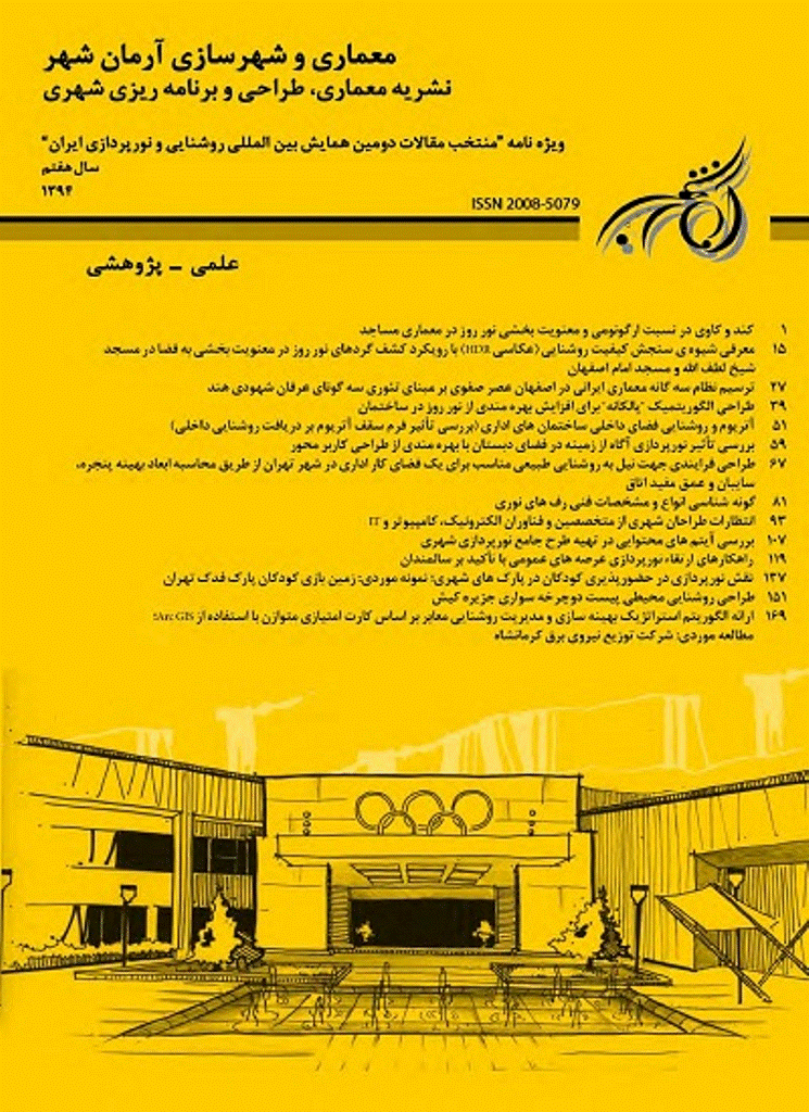 معماری و شهرسازی آرمانشهر - تابستان 1394 - ویژه‌نامه
