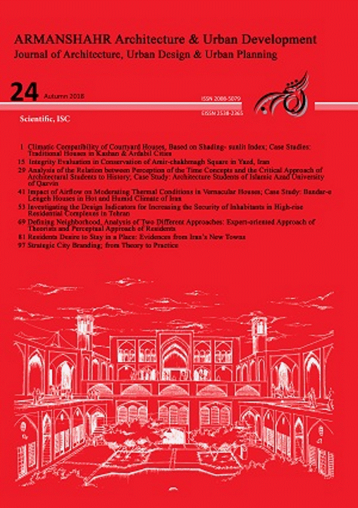 معماری و شهرسازی آرمانشهر - پاییز 1397 - شماره 24