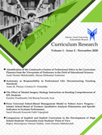 Curriculum Research - November 2021,Volume 2- Number 1