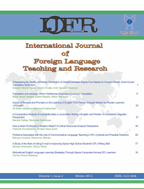 Foreign Language Teaching & Research - Autumn 2014 - Number 8