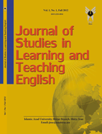 studies in learning and teaching English - Autumn 2024, Volume13 - Number 3